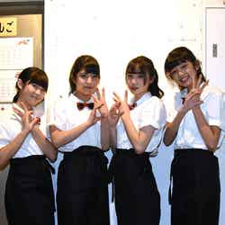 CROWN POP（左から）田中咲帆、三田美吹、山本花織、里菜 （C）モデルプレス