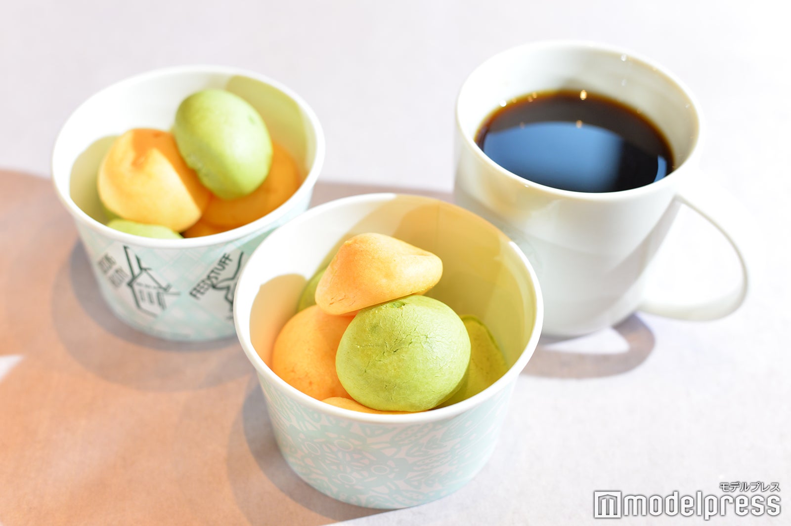 もっちりボール 抹茶＆パンプキンミルク（C）モデルプレス