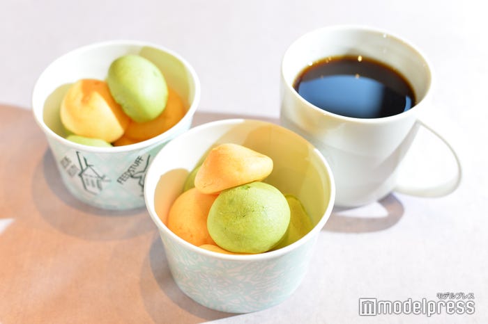 もっちりボール 抹茶&パンプキンミルク(C)モデルプレス