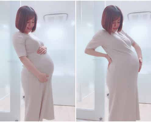 双子妊娠中の蒼井そら、大きなお腹披露「まだまだ大きくなるよ」