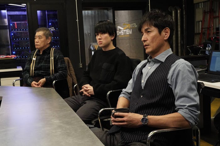 柄本明、横山裕、沢村一樹/「絶対零度~未然犯罪潜入捜査~」第4話より(C)フジテレビ