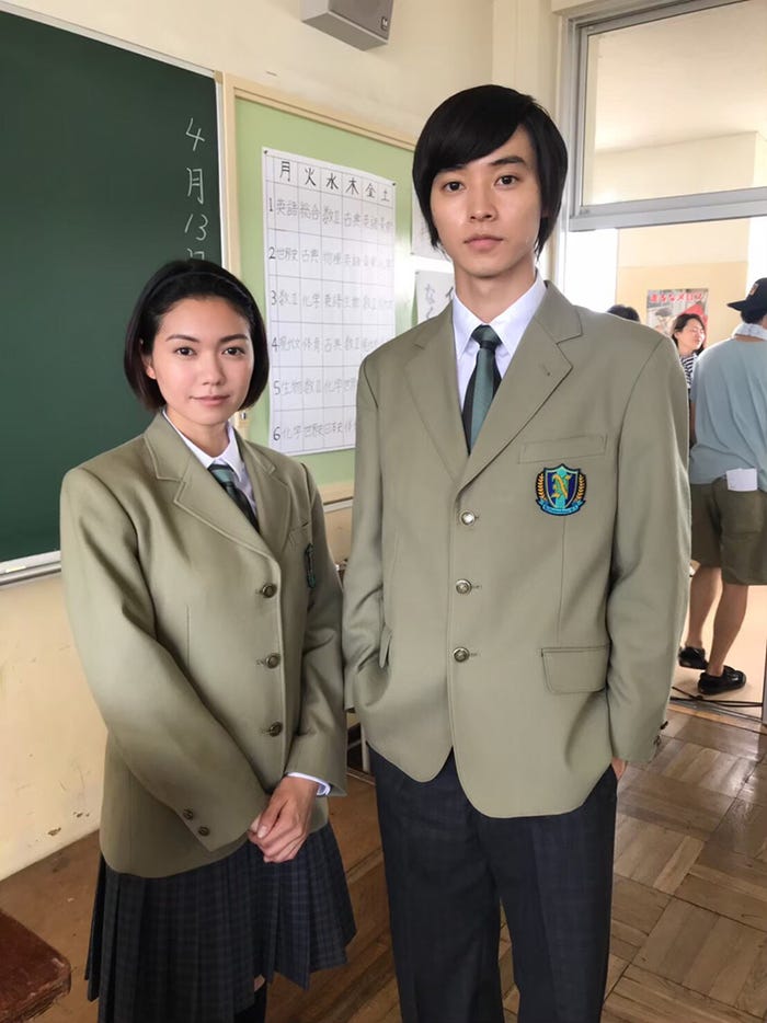 二階堂ふみ、山崎賢人(写真提供:テレビ朝日)