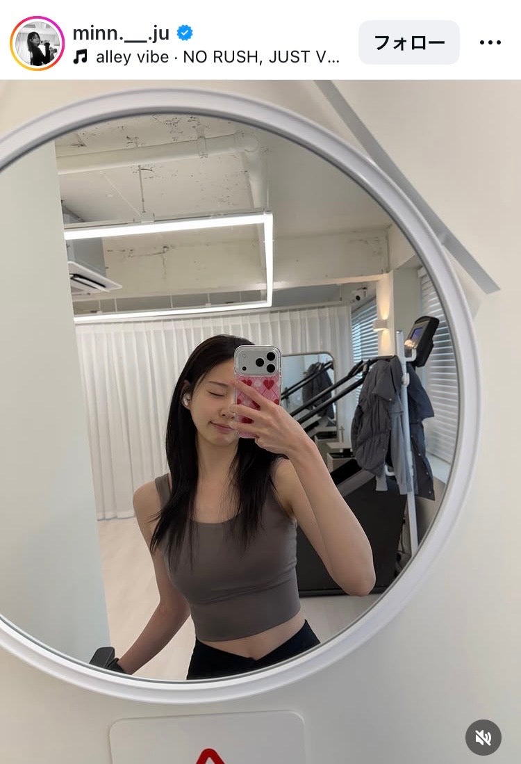 キム・ミンジュInstagramより
