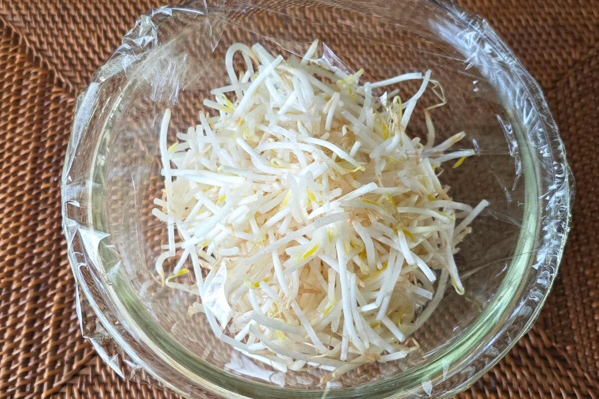もやしナムル・もやし