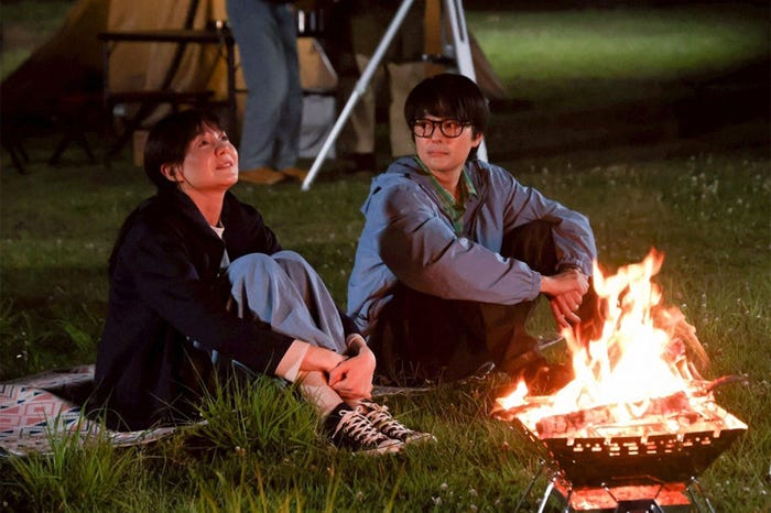 トリンドル玲奈、木村了「レプリカ 元妻の復讐」第1話(C)テレビ東京