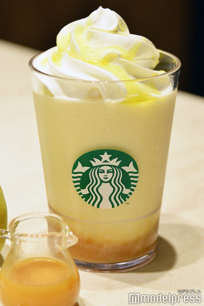 洋なし 生キャラメル フラペチーノ(C)モデルプレス