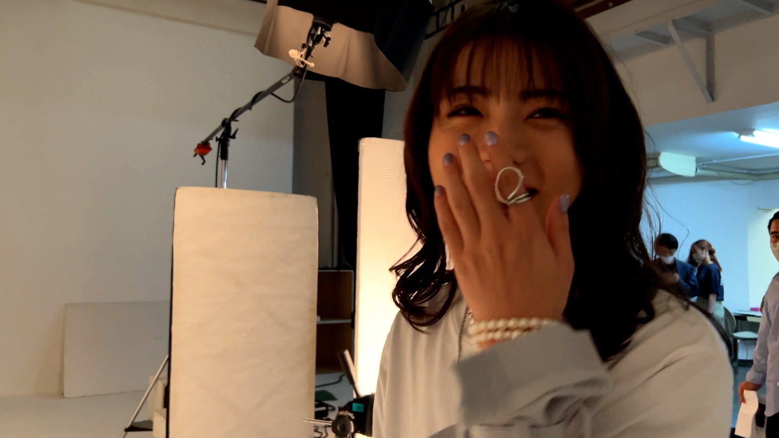 井手上漠／メイキング写真（提供写真）