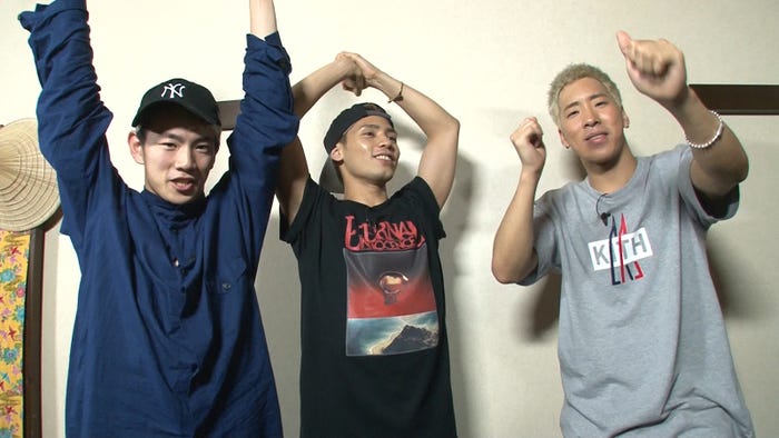 THE RAMPAGEチャンネル「陣・健太・翔平 合同バースデー2」より(画像提供:LDH)