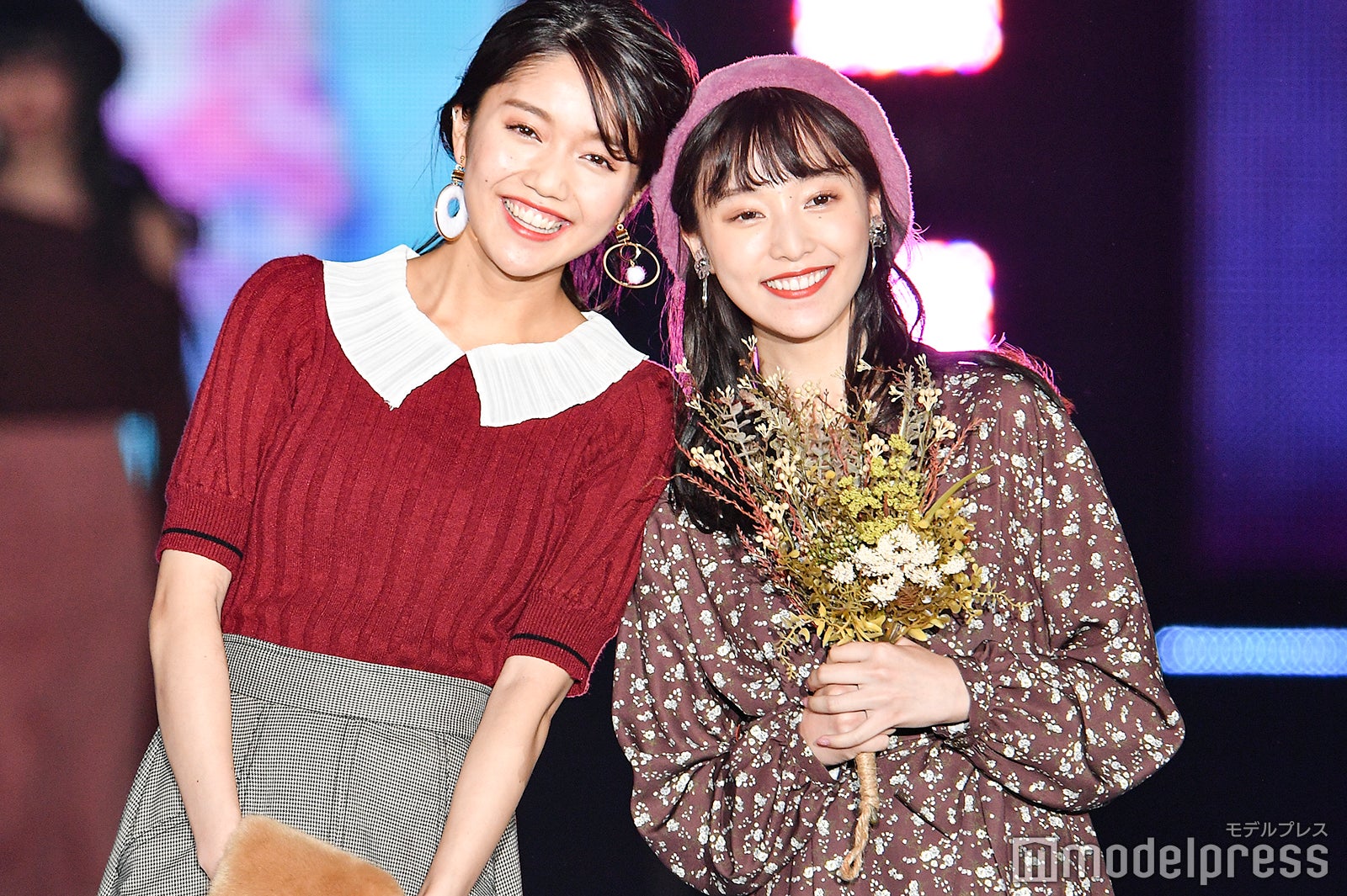 山田愛奈、松川菜々花（C）モデルプレス