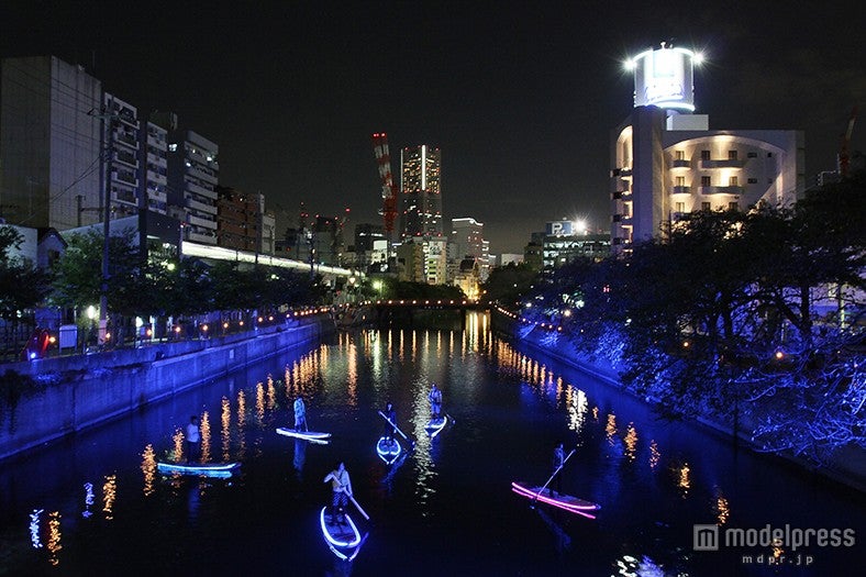 Light up floating YOKOHAMA2015（作品イメージ）／画像提供：スマートイルミネーション横浜実行委員会