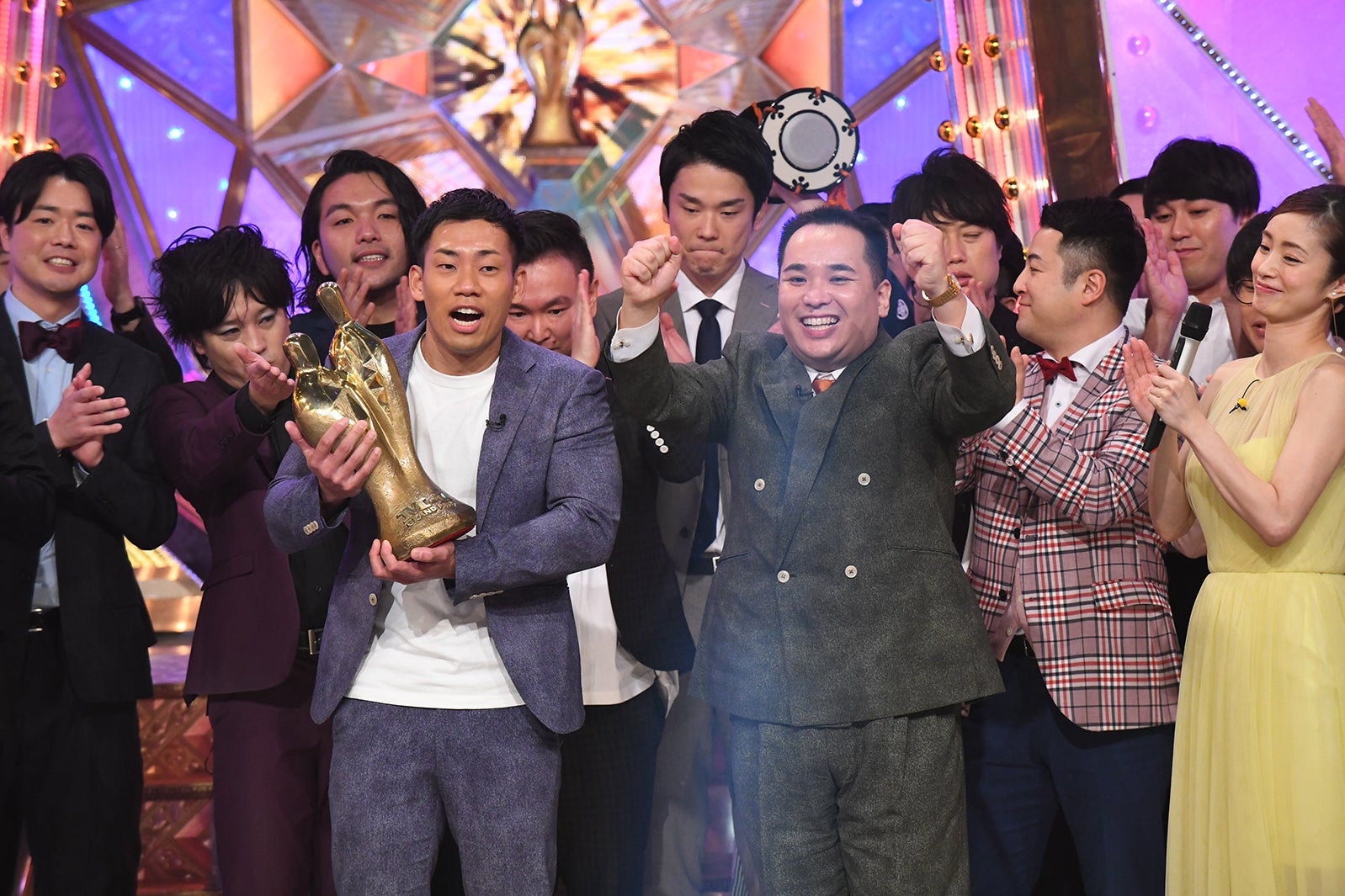 優勝決定の瞬間／ミルクボーイ（C）M-1グランプリ事務局