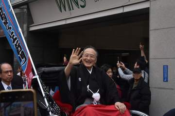 休日の道頓堀に歌舞伎役者21人が大集合 片岡仁左衛門 5月閉館の大阪松竹座に別れも「おやすみ公演でございます」