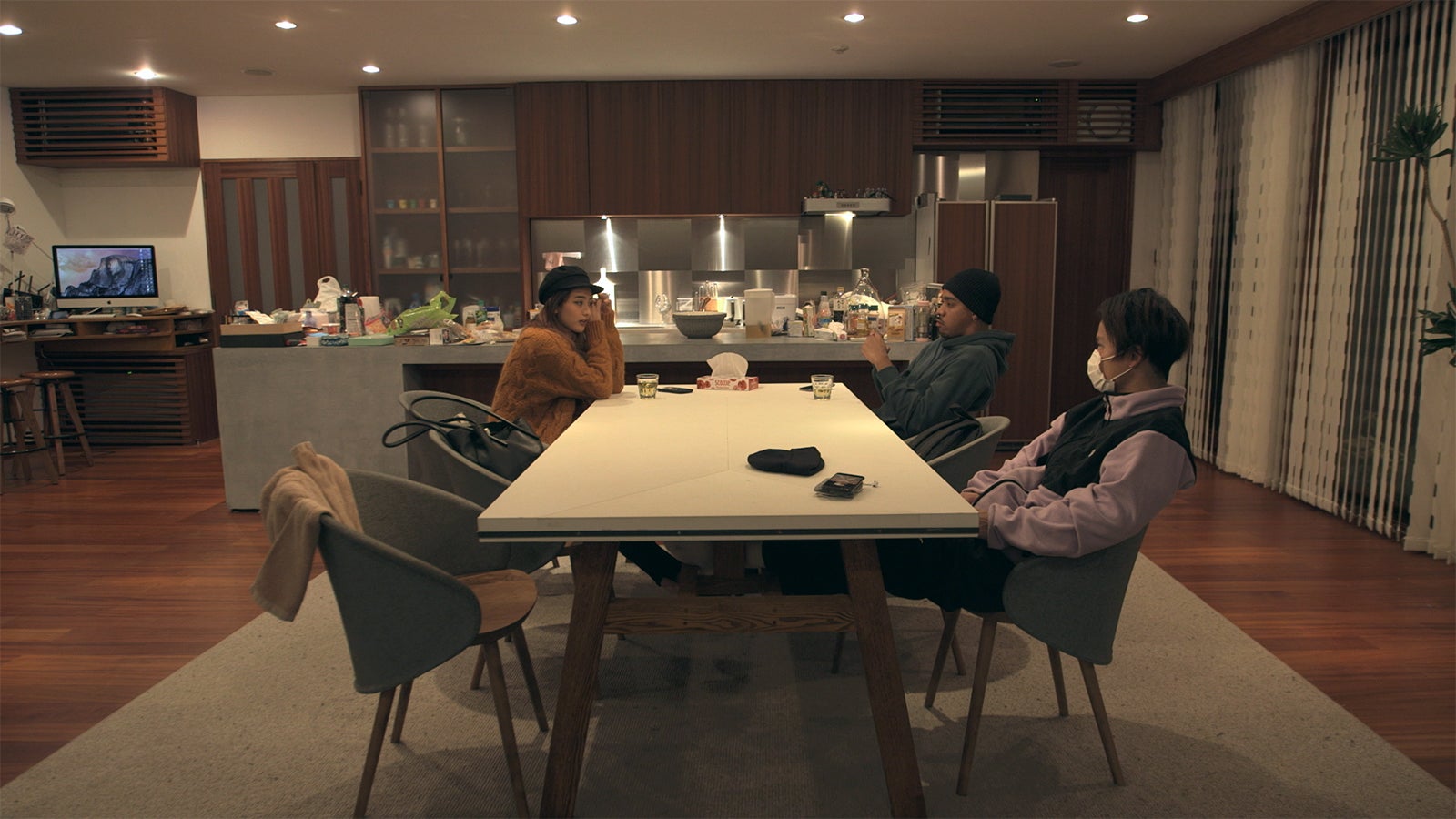 まや、愛大、海斗「TERRACE HOUSE OPENING NEW DOORS」43rd WEEK（C）フジテレビ／イースト・エンタテインメント