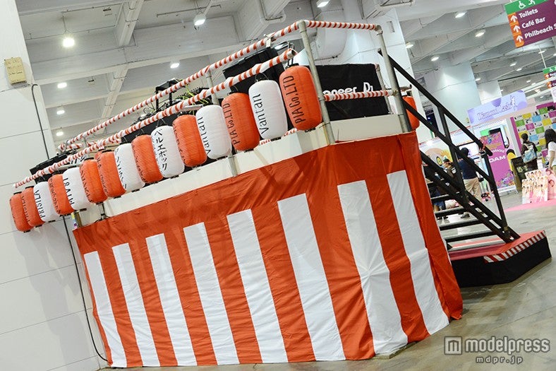 DJ Areaに設置されたやぐら