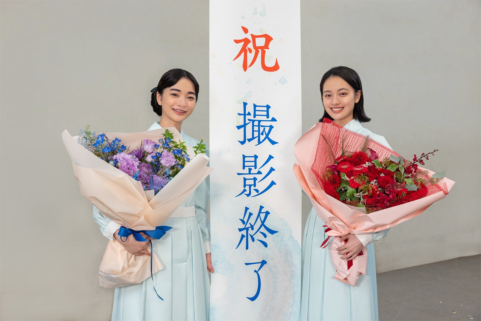 朝ドラ「風、薫る」見上愛＆上坂樹里がクランクアップ 互いへの感謝も「存在が本当に大きかった」【コメント】