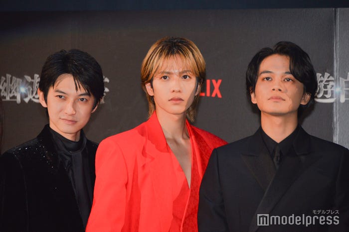 本郷奏多、志尊淳、北村匠海(C)モデルプレス