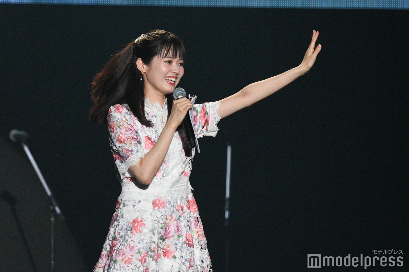 谷尻萌アナウンサー（C）モデルプレス