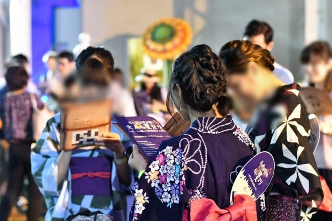 昨年2017年の大人の夏祭りイベントの様子／画像提供：絆人