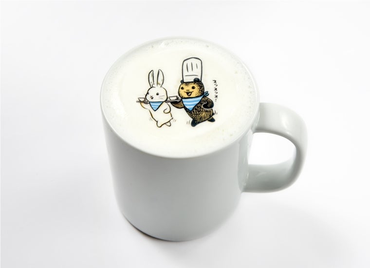 こぐまのホットラテ690円（税抜）（C）カメントツ／小学館