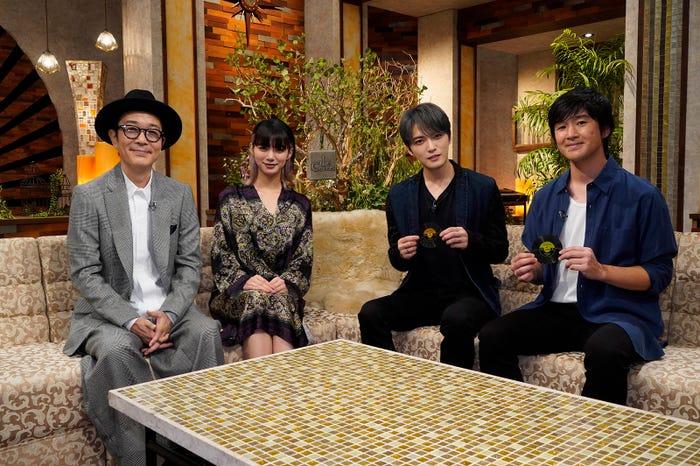 リリー・フランキー 、池田エライザ、ジェジュン、藤巻亮太(C)NHK