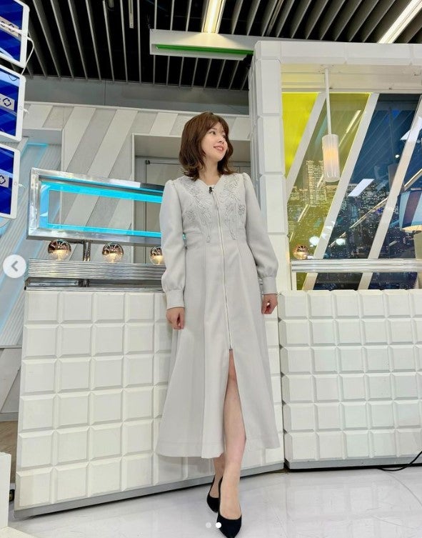 田中萌アナウンサーInstagramより