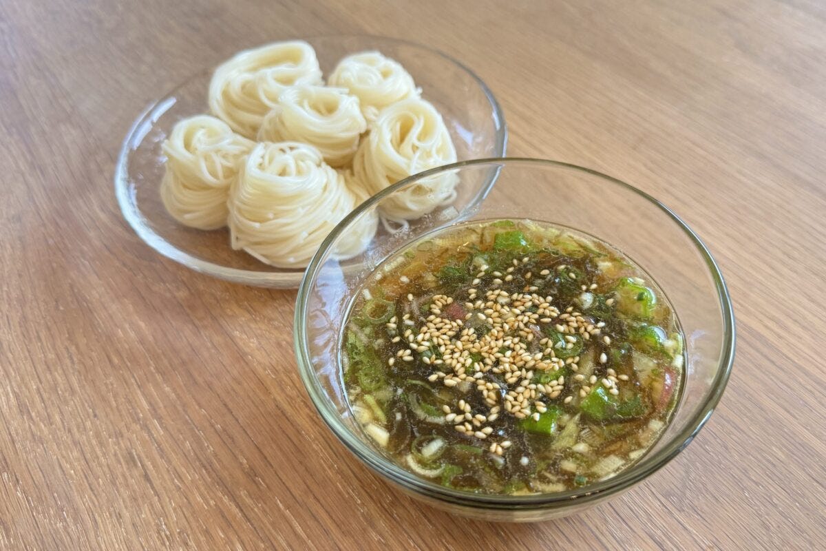 加藤綾菜　そうめんアレンジ