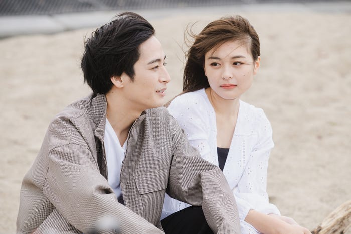山下航平、和内璃乃「虹とオオカミには騙されない」第9話(C)AbemaTV, Inc.