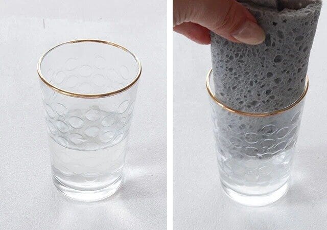 ダイソー　しっかりと水分を拭き取るセルロースクロス