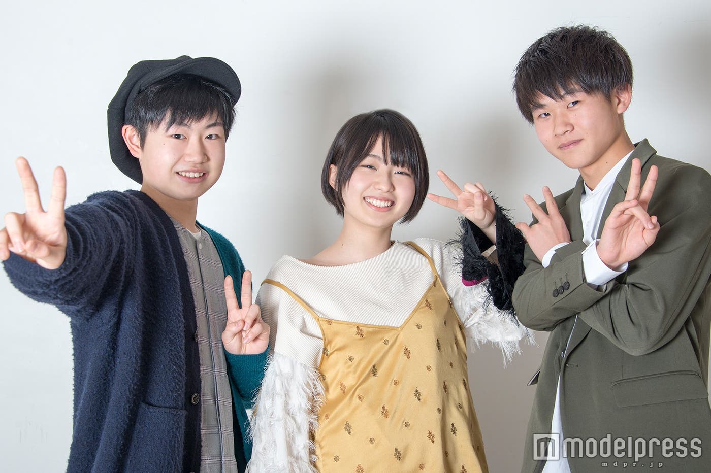 (左から)ポチ(ゆうと)、ほのか、あんべ(C)モデルプレス