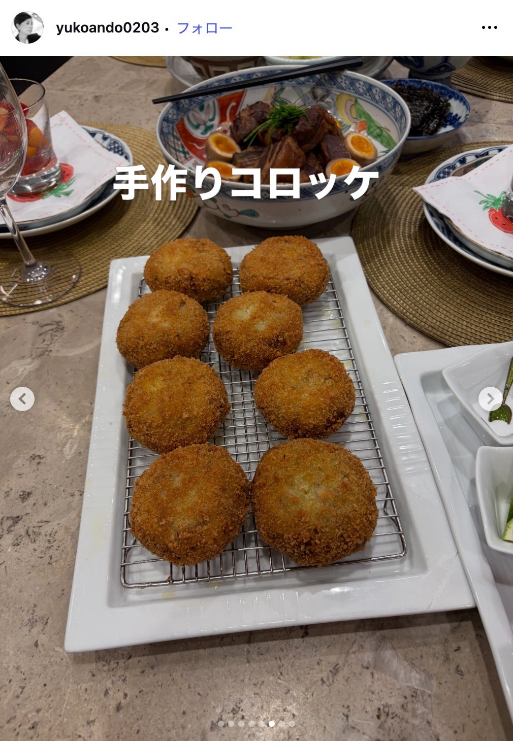 安藤優子Instagramより