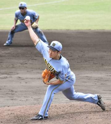 阪神・石井 9月上旬にも1軍 復帰2戦目10球で三者凡退、最速149キロ 次カードで連投テストも