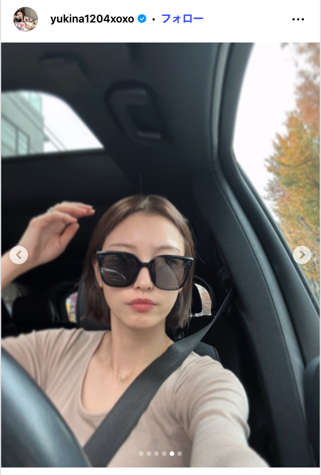 木下優樹菜Instagramより