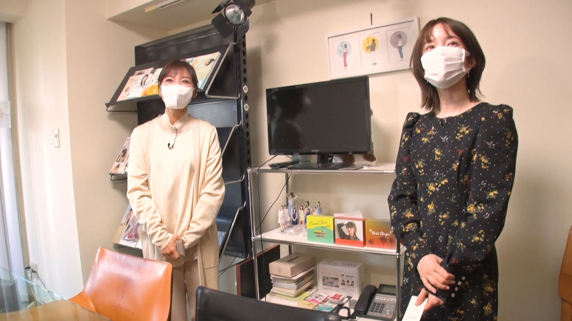 望月理恵、弘中綾香アナ （C）テレビ朝日