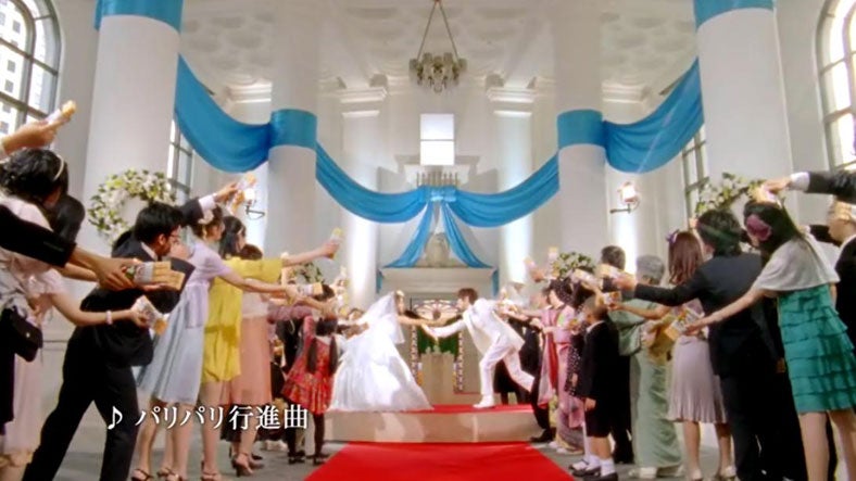 森永製菓「チョコモナカジャンボ」CMより