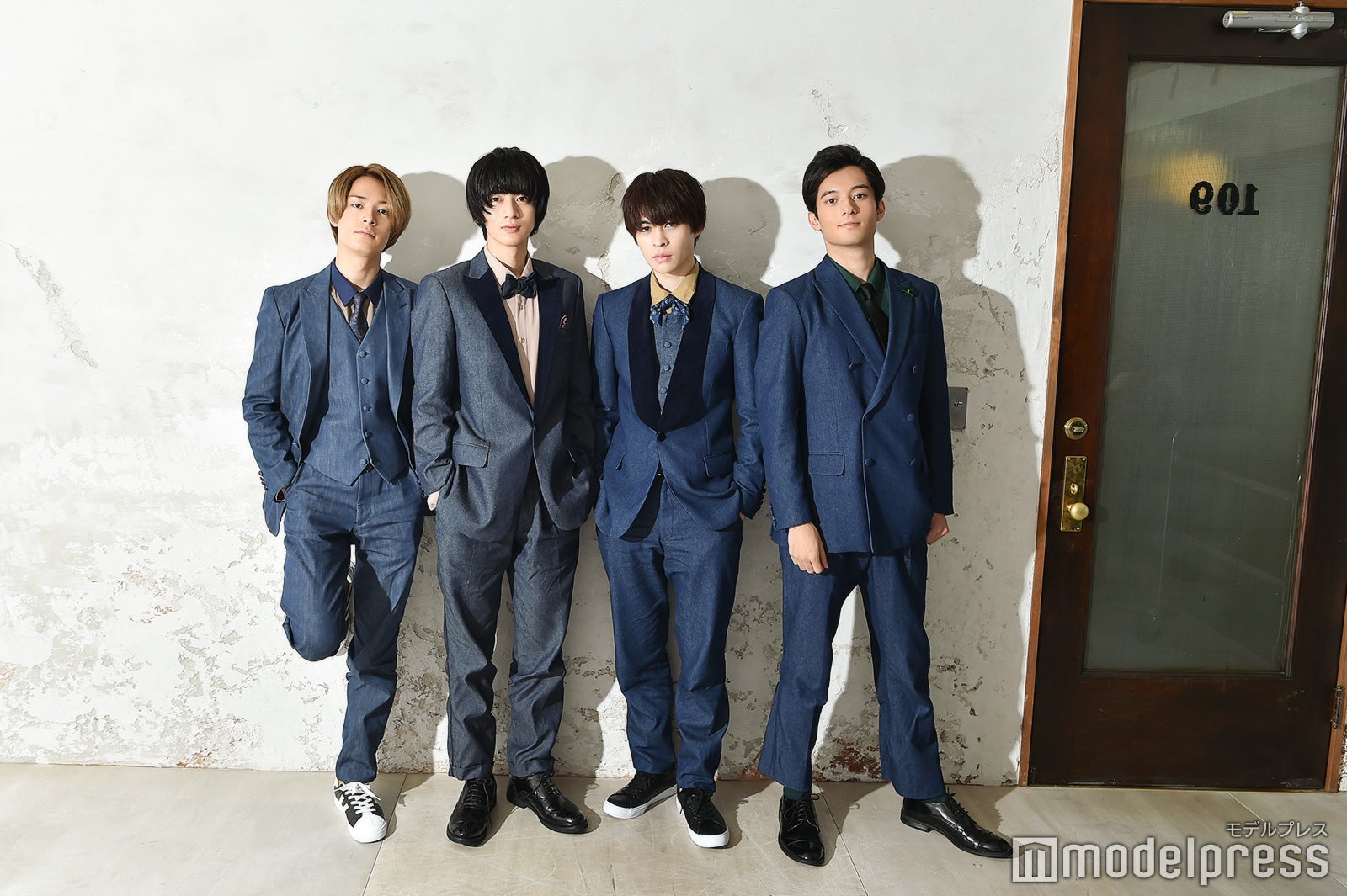 （左から）塩野瑛久、飯島寛騎、西銘駿、長田翔恩（C）モデルプレス