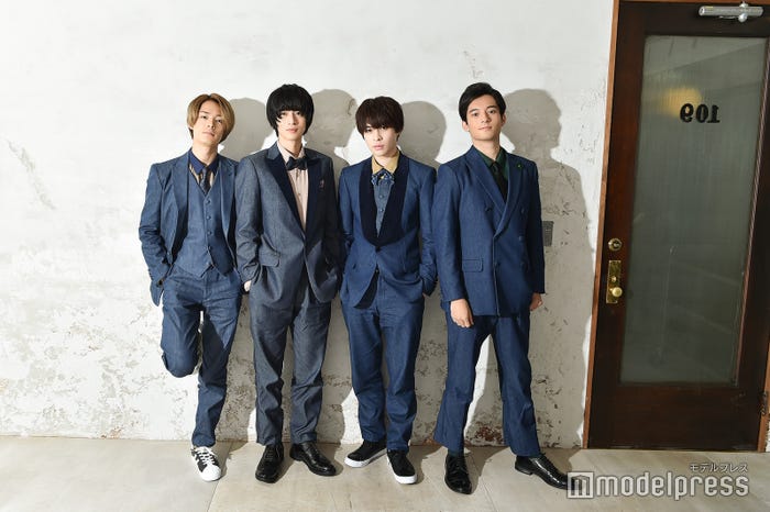 (左から)塩野瑛久、飯島寛騎、西銘駿、長田翔恩(C)モデルプレス
