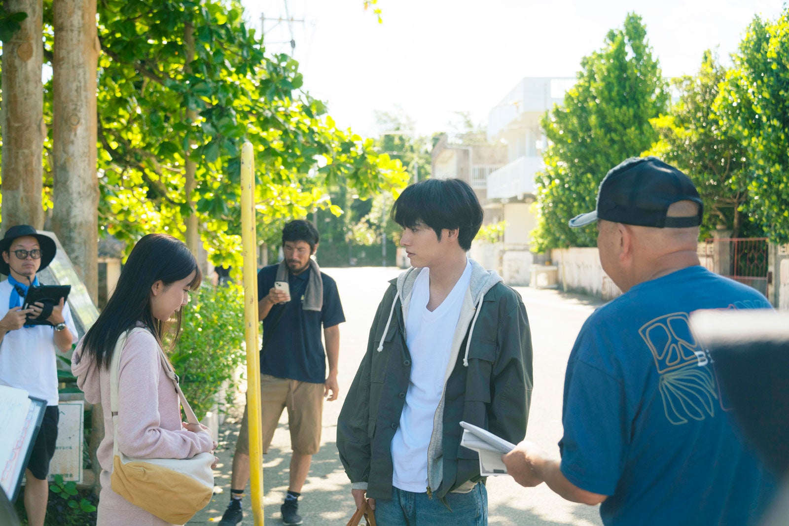 上白石萌歌、赤楚衛二／メイキングより（C）2025映画「366⽇」製作委員会