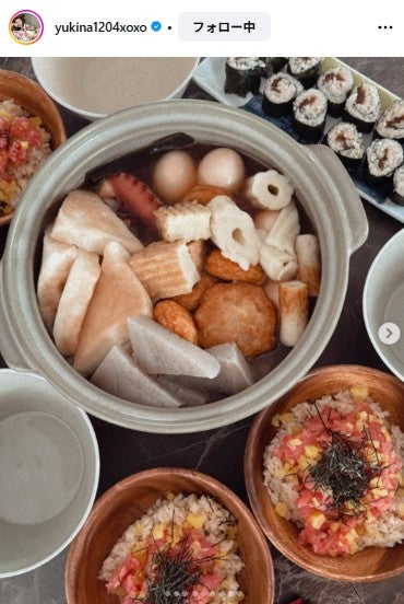 木下優樹菜Instagramより