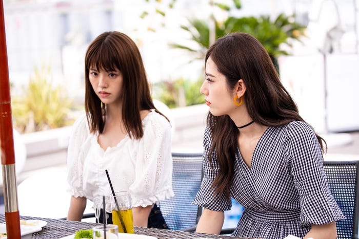 鈴木ゆうか、宮瀬いと「オオカミちゃんには騙されない」最終話(C)AbemaTV