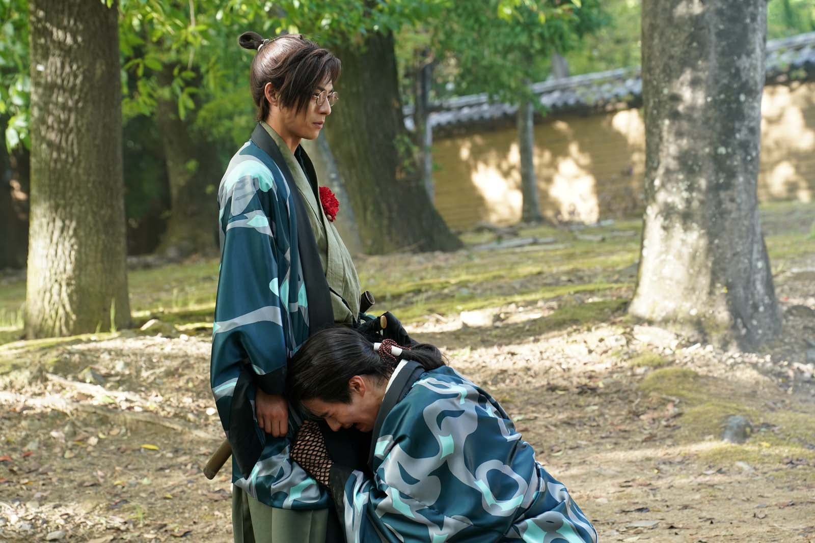 永田崇人、藤岡真威人「君とゆきて咲く～新選組青春録～」第15話より（C）テレビ朝日