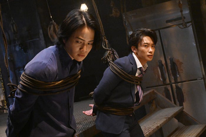 菊池風磨、加藤清史郎「放送局占拠」第5話(C)日本テレビ