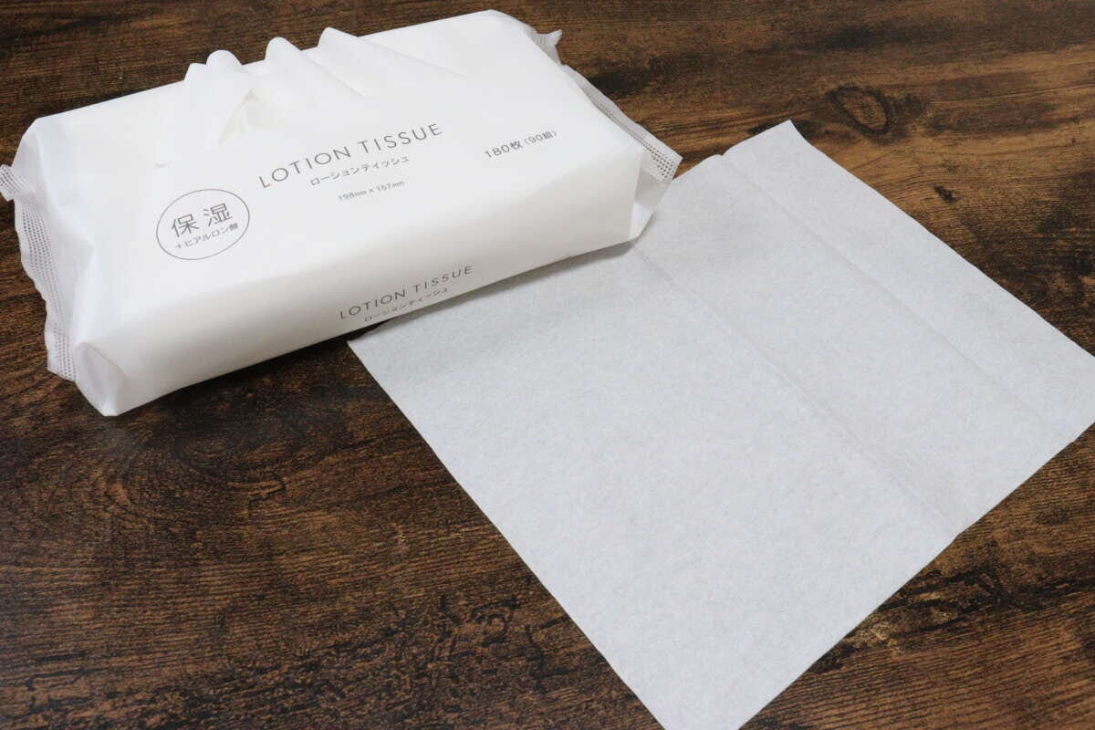 ローションティッシュ ソフトパック サイズ感 ローションティッシュ ソフトパック サイズ感