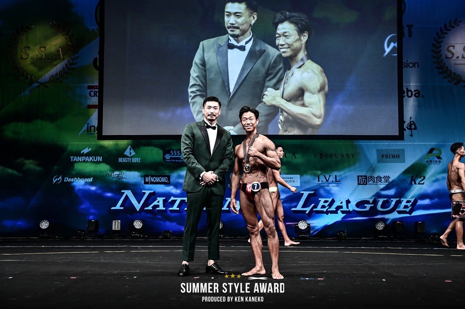 金子賢、ビースティトール・植田誠吾さん （提供写真）