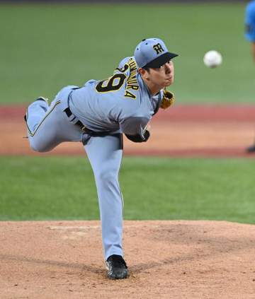 阪神 下村は4度目の先発もプロ初勝利ならず 前川の痛恨失策から同点とされ、勝ち投手の権利を得られず 6回7安打3失点で降板