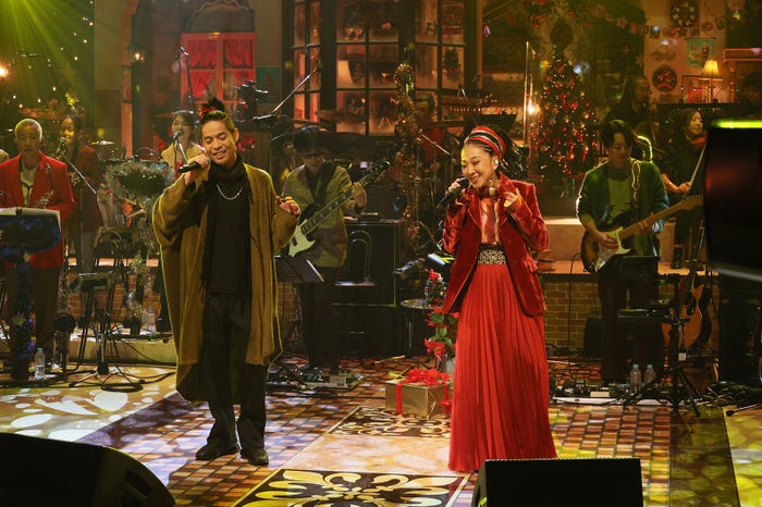 久保田利伸、MISIA(C)日本テレビ