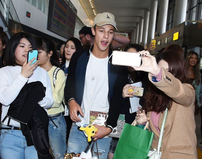来日したキャメロン・ダラス(写真:Getty Images)