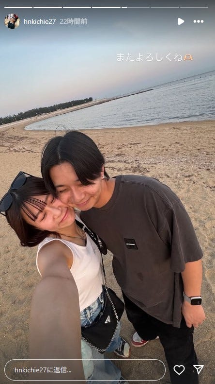 いちえInstagramストーリーズより