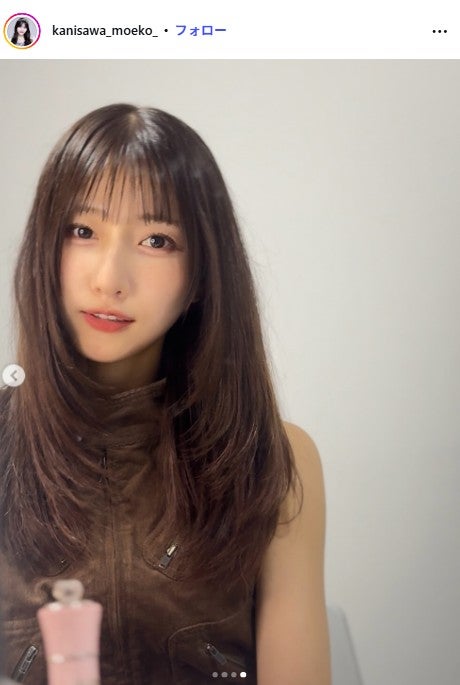 蟹沢萌子Instagramより