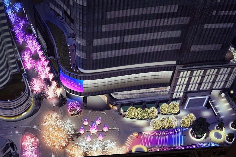 HIBIYA Magic Time Illumination 2021／画像提供：東京ミッドタウンマネジメント
