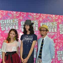 囲み取材に同席した(左から)ALICE、栗原類、K.j.